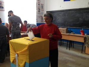 alegeri parțiale în comun olteni