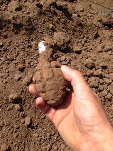 descoperire de speriat grenada