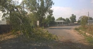 urgie în Teleorman furtună