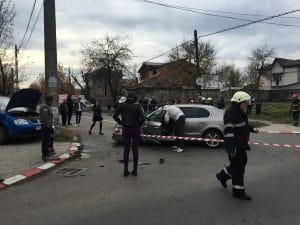 Accident pe străzile din Alexandria