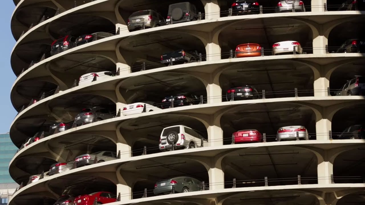 Parcări supraterane și autobuze electrice