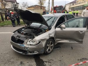 Accident pe străzile din Alexandria