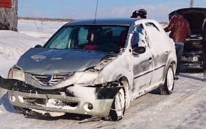 accident rutier în lanț