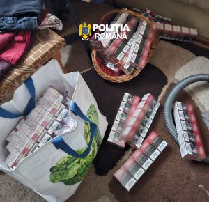 Aproximativ 30.000 de țigarete descoperite de polițiștii din Teleorman