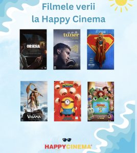 Cele mai așteptate filme ale verii se văd la Happy Cinema: aventuri, comedii, thrillere și producții pe care nu trebuie să le ratezi