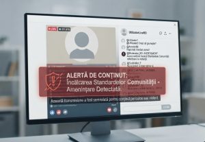 Amenințări transmise în direct pe internet. Bărbat reținut după un live care a ajuns în atenția polițiștilor